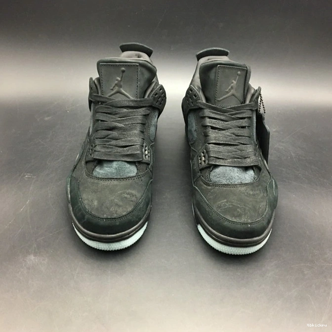 Rep TBkick Jordan Retro 4 Seasonal Black 3873 Kaws 930155- 1029